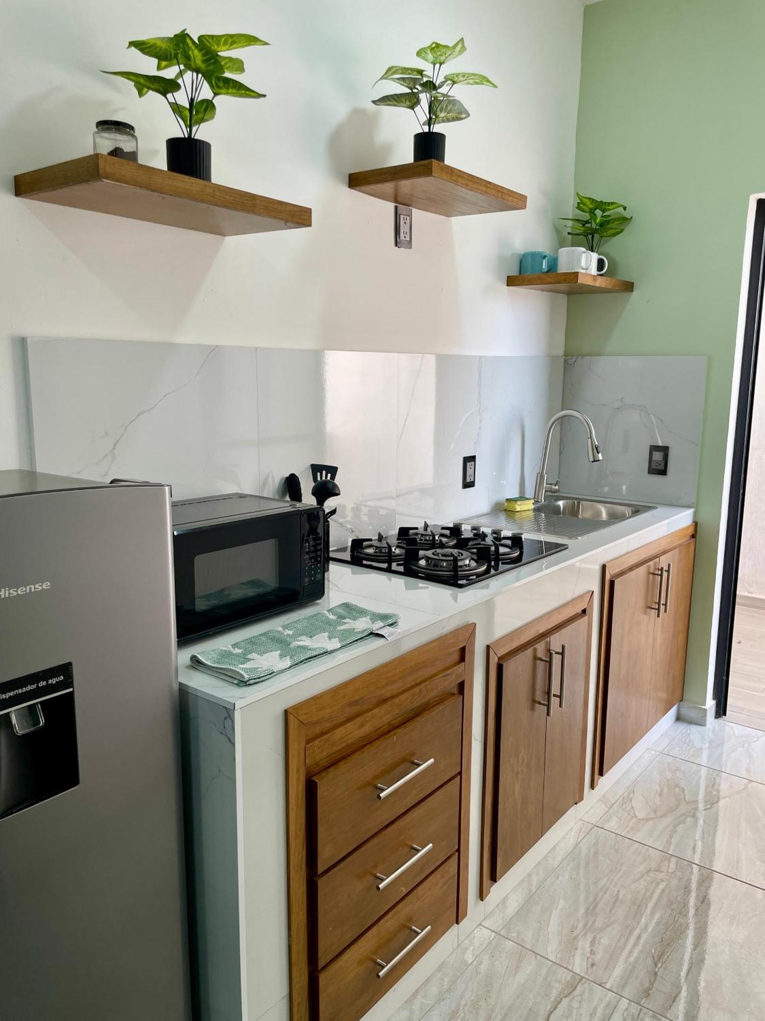 شقة Casa Madera - Departamento 2 تيكيلا المظهر الخارجي الصورة
