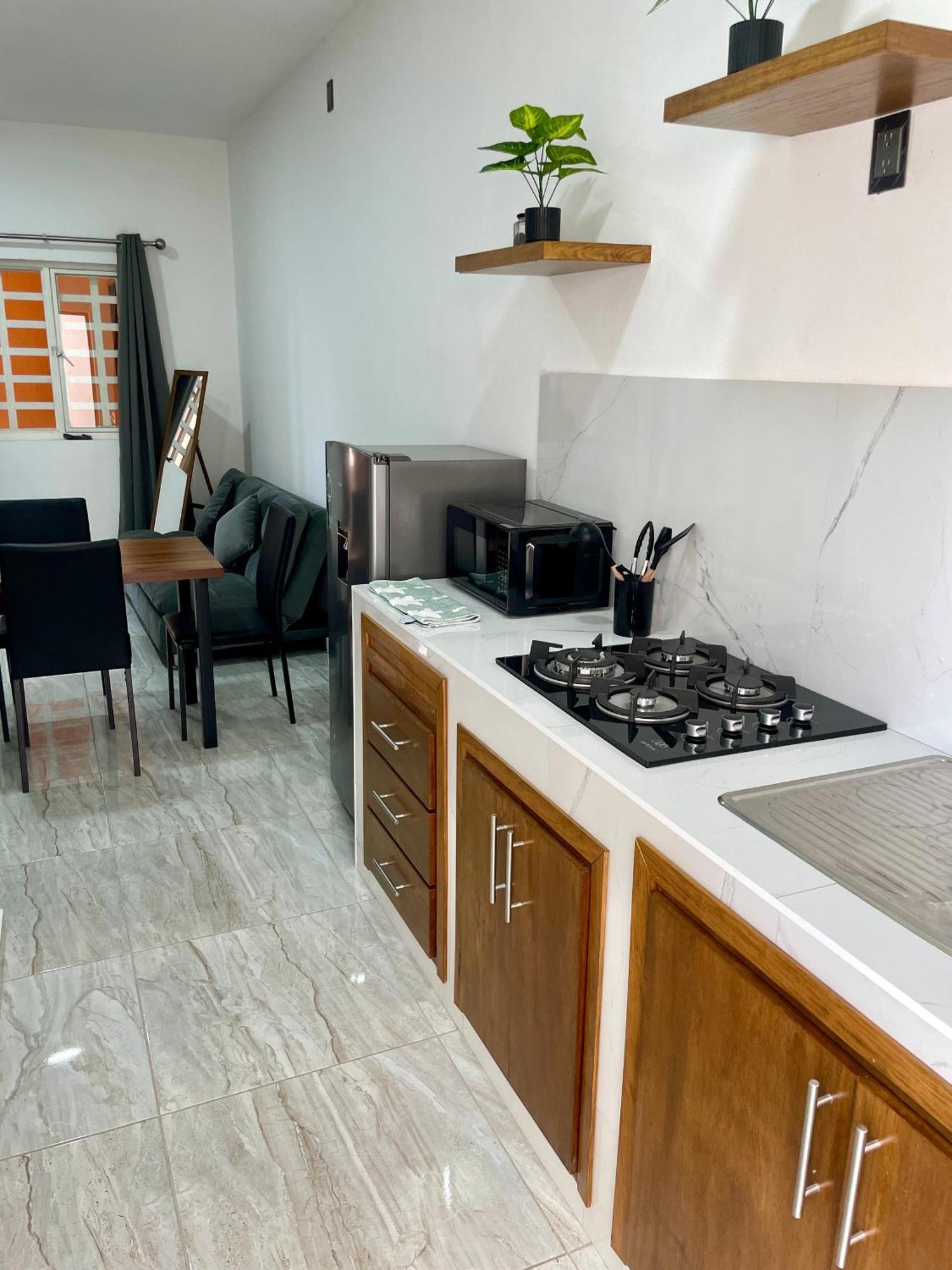شقة Casa Madera - Departamento 2 تيكيلا المظهر الخارجي الصورة